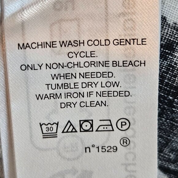 Lauren Ralph Lauren Linen Shirt Midi Dress Size 16W Black & White Self-Tie Waist - Picture 11 of 13